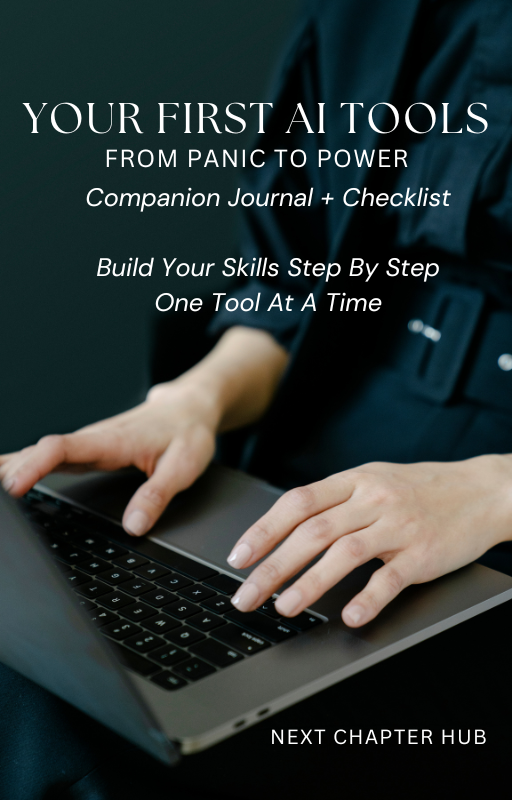 First AI Tools Companion Journal + Checklist